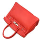 HERMES Birkin30 taurillon Rouge pivoine SVmetal fittings □R