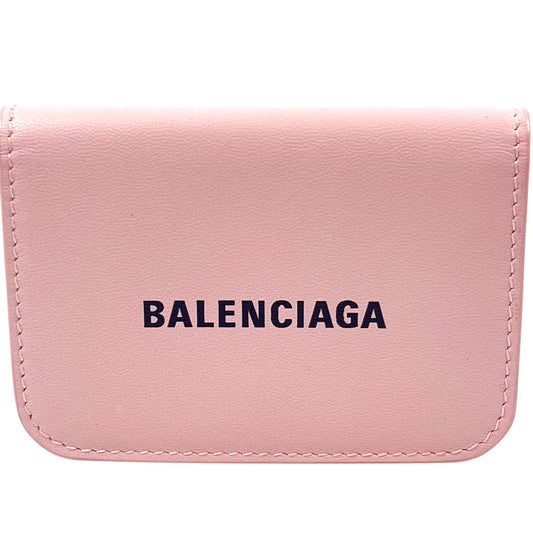BALENCIAGA Mini Compact Wallet - Pink