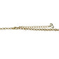Dior CD Logo Rhinestone Necklace - Gold Plated - 31809