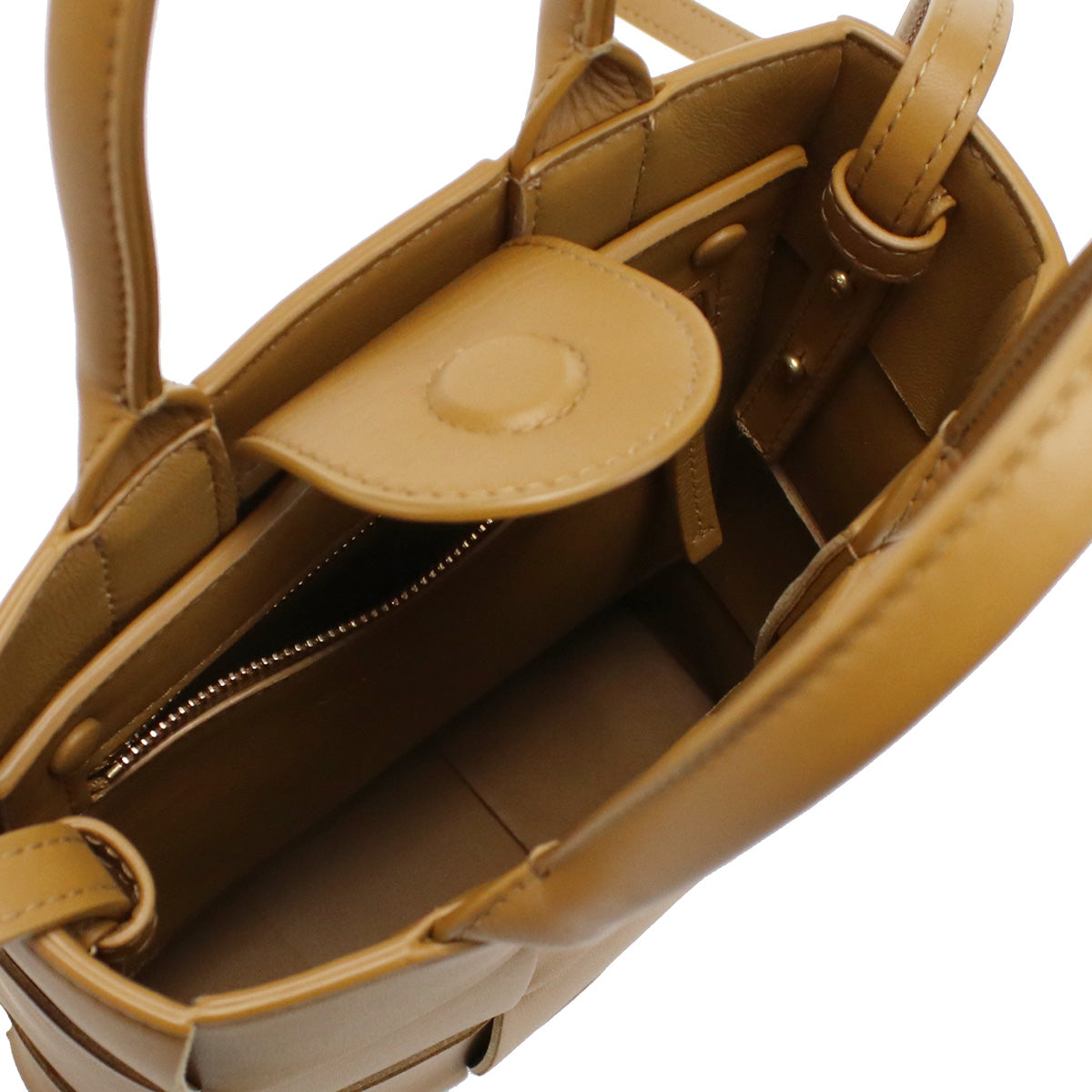 BOTTEGA Veneta Cassette Mini Tote Bag Hand Bag - Brown