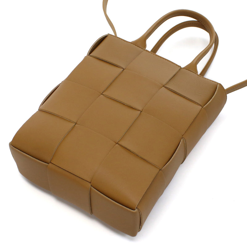 BOTTEGA Veneta Cassette Mini Tote Bag Hand Bag - Brown