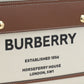 BURBERRY Horseferry House Canvas Tote Bag - White