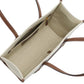 BURBERRY Horseferry House Canvas Tote Bag - White