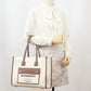 BURBERRY Horseferry House Canvas Tote Bag - White