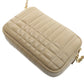 BURBERRY Quilted Leather Lola Shoulder Bag - Beige