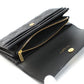 Dior Caro Orchid Calfskin Long Wallet - Black