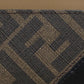 FENDI FF Jacquard Leather Card Case - Brown
