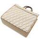 FENDI Sunshine Medium Shopper Hand Bag - Brown