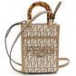 FENDI Sunshine Shopper Hand Bag - Brown