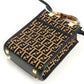FENDI Sunshine Shopper Hand Bag - Darkbrown