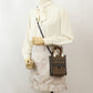 FENDI Sunshine Shopper Hand Bag - Darkbrown