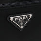 PRADA Saffiano Nylon Shoulder Bag - Black