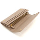 PRADA Saffiano Leather Long Wallet - Beige