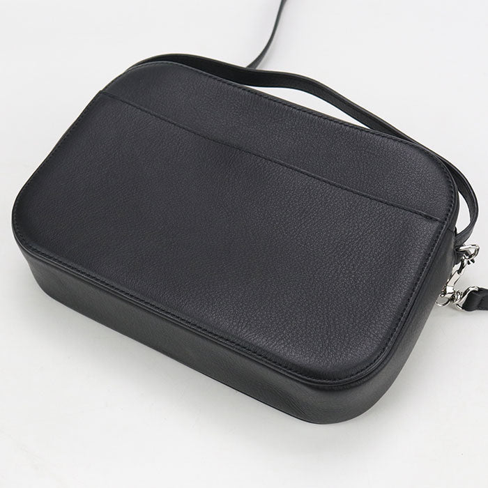 BALENCIAGA エブリデイ カメラバッグ レザー ショルダーバッグ - ブラック