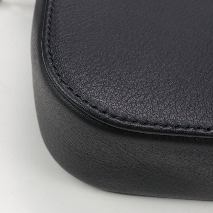 BALENCIAGA エブリデイ カメラバッグ レザー ショルダーバッグ - ブラック