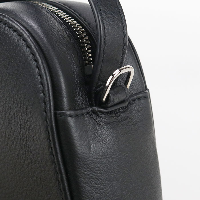 BALENCIAGA エブリデイ カメラバッグ レザー ショルダーバッグ - ブラック