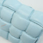 BOTTEGA VENETA Intrecciato Padded Cassette Shoulder Bag - Blue