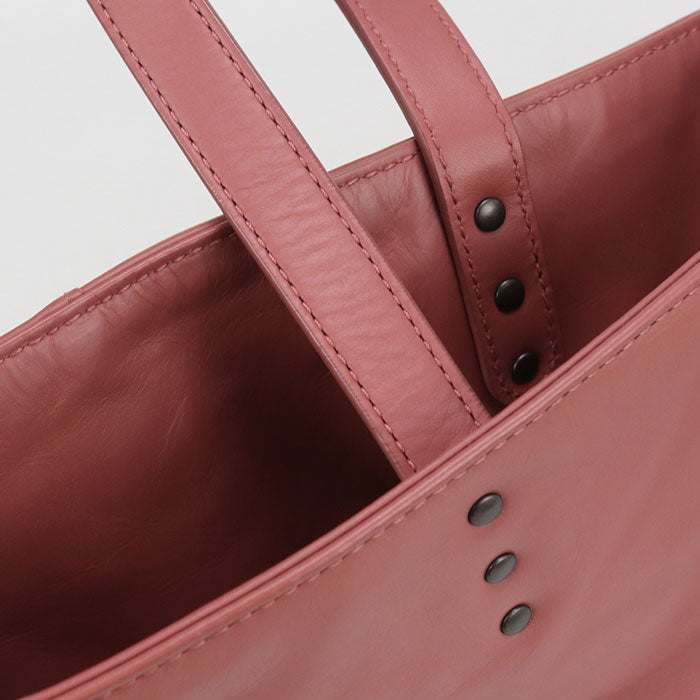 BOTTEGA VENETA Intrecciato Leather Tote Bag - Pink