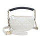 Dior Micro Hobo Lambskin Shoulder Bag - White