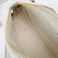 Dior Micro Hobo Lambskin Shoulder Bag - White