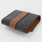CELINE Triomphe Canvas Small Trifold Wallet in PVC - Brown