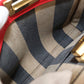 FENDI ピーカブー ミニ レザー ハンドバッグ ショルダーバッグ - レッド
