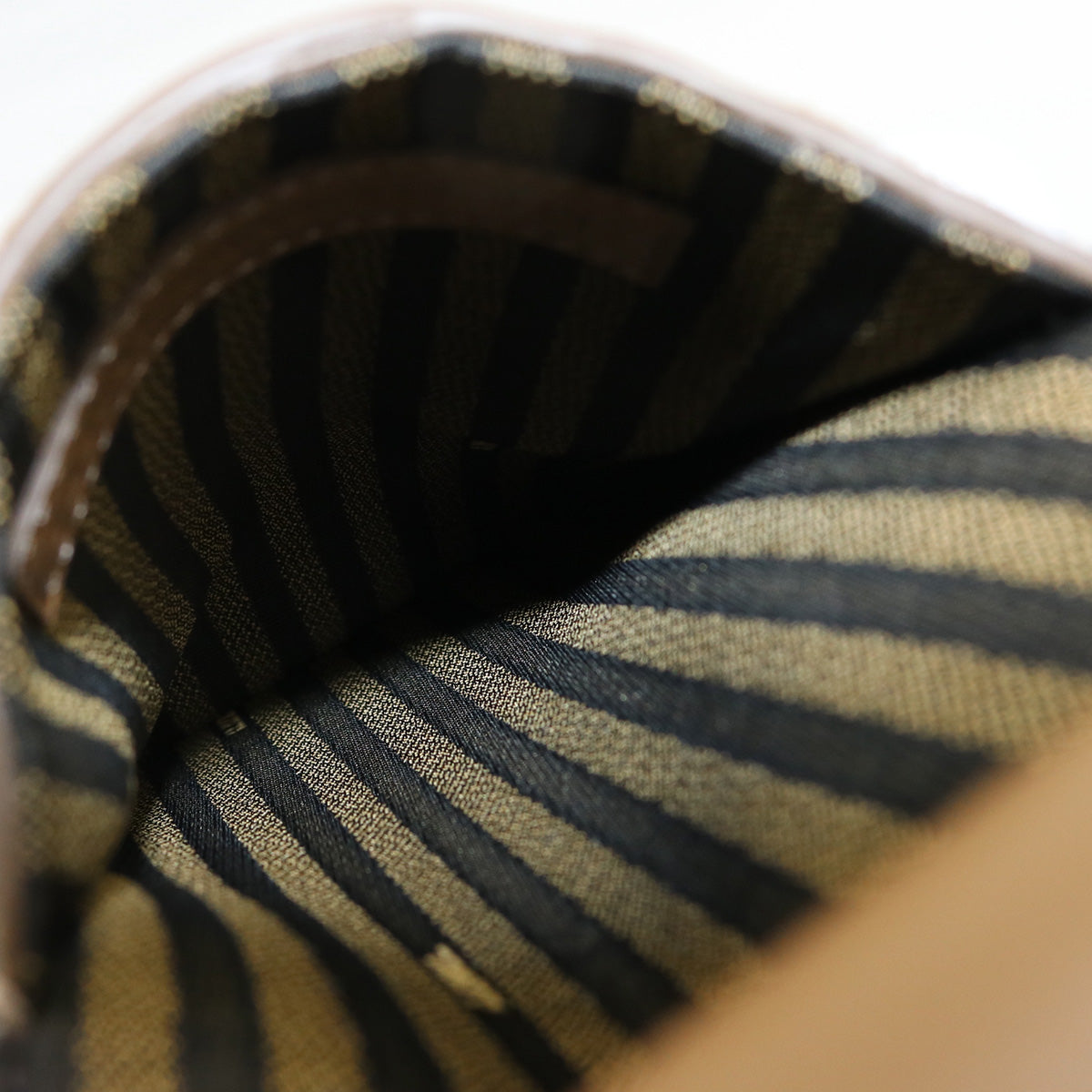 FENDI FF Fur Phone Case Pouch - Brown