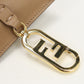 FENDI FF Shearling Pouch Phone Case - Brown