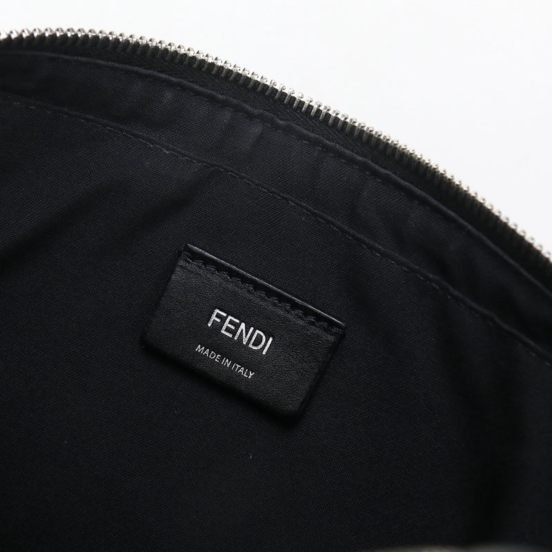 FENDI Diagonal Camera Case Shoulder Bag - Black