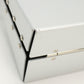 FERRAGAMO Auminum Chain Shoulder Bag - White