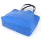 HERMES Double Sens 36 Taurillon Clemence Tote Bag - Blue