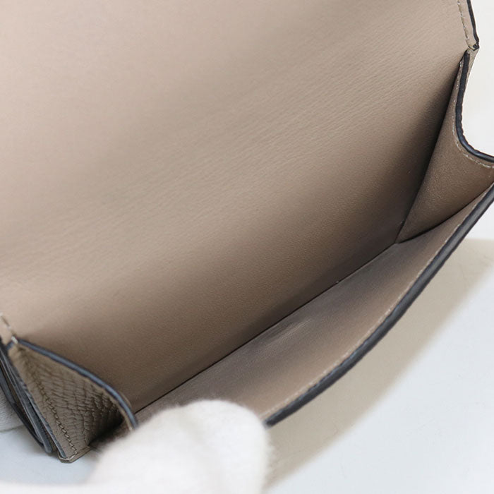 LOEWE アナグラム カーフ 三つ折り財布 コンパクトウォレット