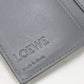 LOEWE Anagram Three Fold Compact Wallet Calfskin - Gray