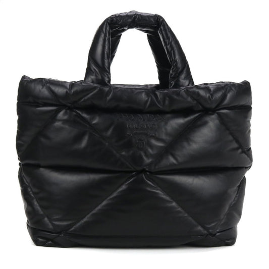 PRADA Leather Tote Bag - Black