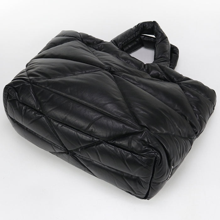 PRADA Leather Tote Bag - Black