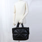 PRADA Leather Tote Bag - Black