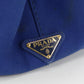 PRADA Canapa Canvas Tote Bag - Blue