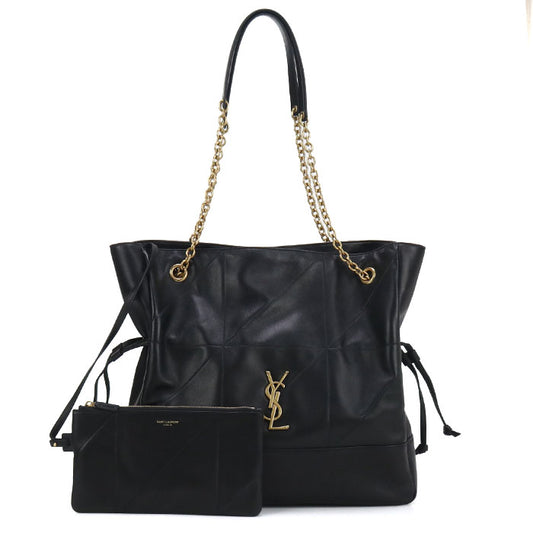 SAINT LAURENT Jamie Tote Bag Lambskin - Black